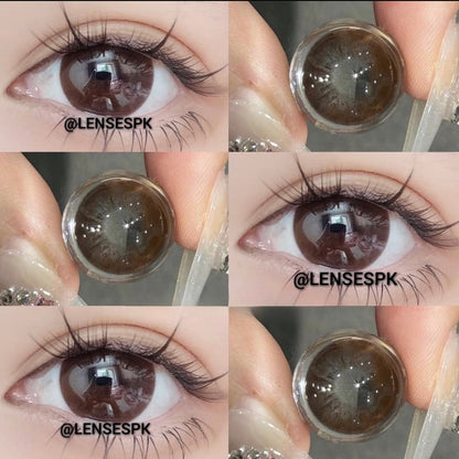 doll brown korean lens